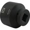 Dynamic 1" Drive Standard Socket, Black Phosphate, Tools 2-5/8" X 1" Drive, 6 Point Standard Length D025382 - alternate 7
